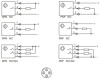 LANBAO LR30XBF15DNRY-E2 Индуктивный датчик 15 мм, цилиндрический, незаподлицо, 10…30 DC, NPN, NO+NC,