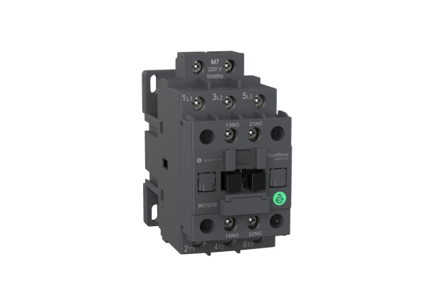 КОНТАКТОР MC1D 3P 18A НО+НЗ 380V 50/60ГЦ