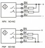 LANBAO PR18-YC10DPR оптический датчик M18 PNP NO+NC Sn=100мм BGS (D-тип) кабель 2м