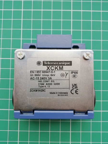 Корпус концевого выключателя XC Standard, ZCKM, 1NC+1 NO, мгновенного действия, M20