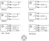 LANBAO PTF-BC50DPR-E2 оптический датчик 50x50x17мм 10-30DC PNP NO+NC Sn=500vм (D-тип) разъем М12