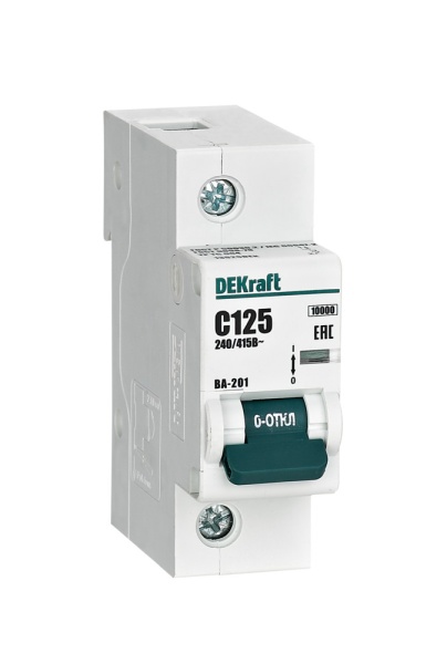 Авт. выкл. 1Р 125А х-ка С ВА-201 10кА