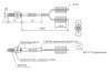 LANBAO PFRD-320 Оптоволоконный датчик оптоволоконный кабель, M3, датчик диффузного отражения, паралл