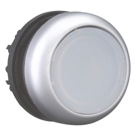 Кнопка белая с подсветкой Titan M22-DRL-W, фиксация, IP67