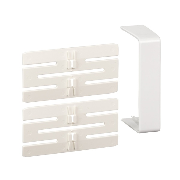 НАКЛАДКА НА СТЫК 95Х55ММ OL45, белоснежный (RAL 9003)