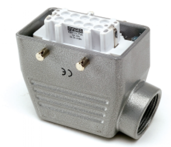 Розетка боковой ввод 10 полюсов, 16А