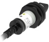 LANBAO PR18GS-DM3DPR Рефлекторный датчик 3 м, инфракрасный светодиод, PNP, NO+NC, 10…30 DC, PBT, цил