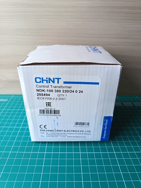 Однофазный трансформатор NDK-100ВА 380 220/24*2 IEC (R)