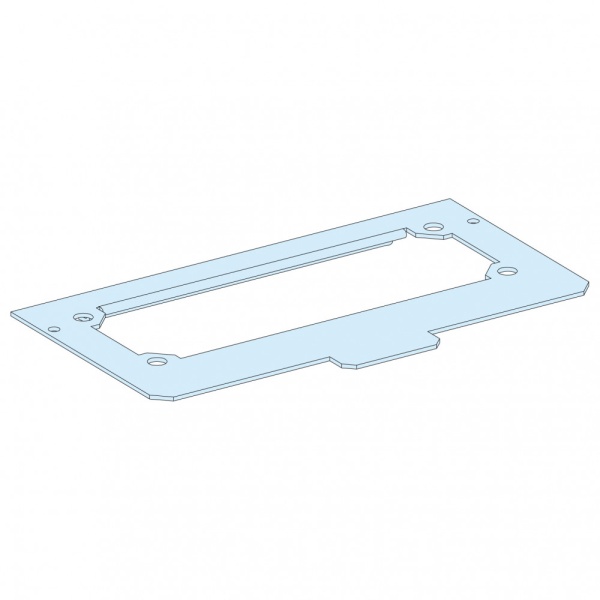 ИНТЕРФЕЙСНАЯ САЛЬНИК. ПАНЕЛЬ С ВЫРЕЗОМ ПОД FL21 ДЛЯ КАБЕЛЬНОГО КАНАЛА