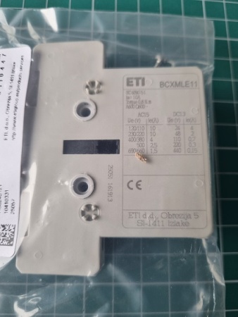 Блок-контакт BCXMLE11 (1NO+1NC) боковой