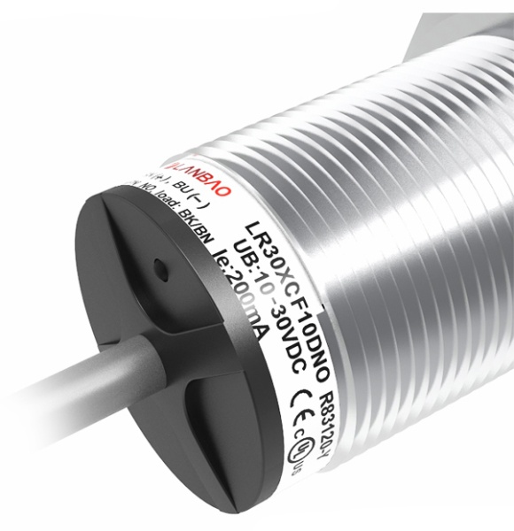 LANBAO LR30XCF10ATO индуктивный датчик M30 10мм 2х проводный NO, кабель 2м