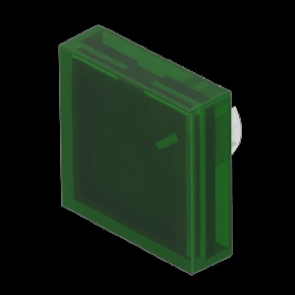 Линза Зеленая