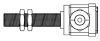 LANBAO LR12XCF04DPRY-D индуктивный датчик PNP NO+NC Sn=4мм клеммы