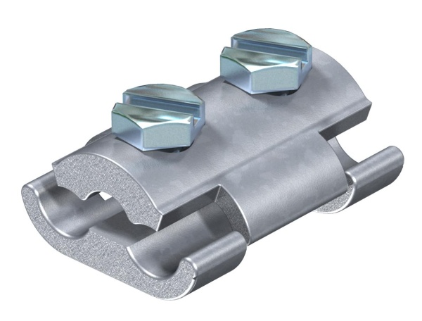 Клемма 259 8-10 FT для параллельного соединения проводника Ø8-10мм, гор. оцинк.