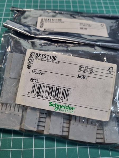 КОНН., ВИНТ 6PT I/O, КОМПЛ. ИЗ 20ШТ. STBXTS1100