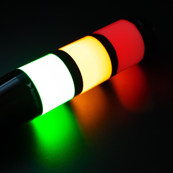 RAVENTEK ROH2-324F-RYG световая колонна алюминиевый корпус ?50мм с зуммером 3 цвета RYG IP65