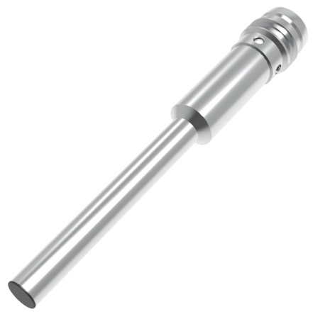 LANBAO LR04QAF08DPC-E1 Индуктивный датчик 0.8 мм, цилиндрический, заподлицо, 10…30 DC, PNP, NC, нерж