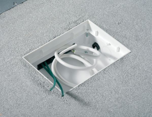 КОРОБКА УСТАНОВОЧНАЯ выс.(75-95) 188х265мм для лючков на 6/8 постов