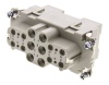 Разъем HAN "мама" Han Com PIN:18(6+12) размер 16В Iном1:40А HARTING Technology Group 09 38 018 2701