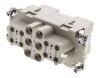 Разъем HAN "мама" Han Com PIN:18(6+12) размер 16В Iном1:40А HARTING Technology Group 09 38 018 2701