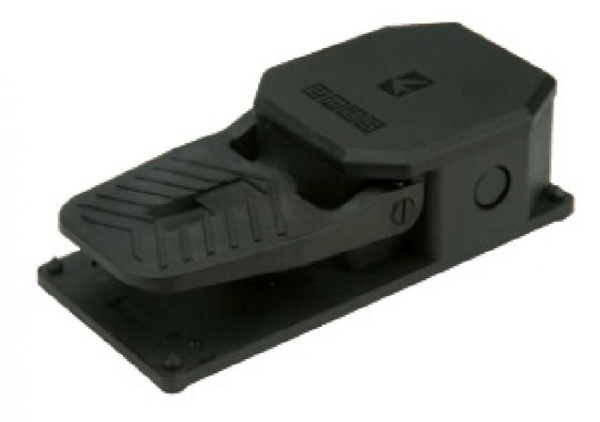 Педаль одиночная, 1НО+1НЗ, (250В AC, 4А), IP65 PDNS11BX10