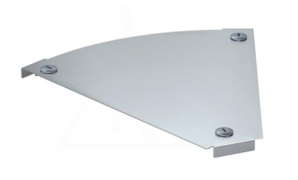 Крышка DFBM 45 100 FS секции угловой горизонтальной 45°, для лотка шириной 100мм, конв. оцинк.