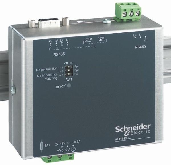 ПРЕОБР. ACE919CC RS485/RS485 (ПОСТ.ТОК)