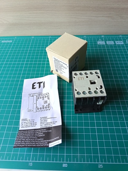 Контактор миниатюрный CEC 09.10-24V-50/60Hz (9A; 4kW; AC3)