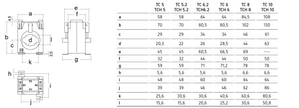 M70313 Трансформатор тока TC5 60/5A