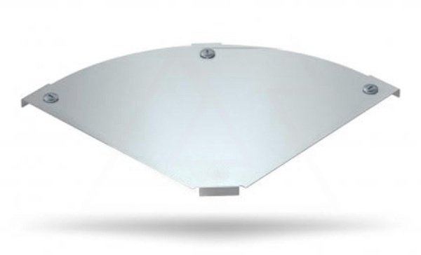 Крышка DFBM 90 100 FS секции угловой горизонтальной 90°, для лотка шириной 100мм, конв. оцинк.