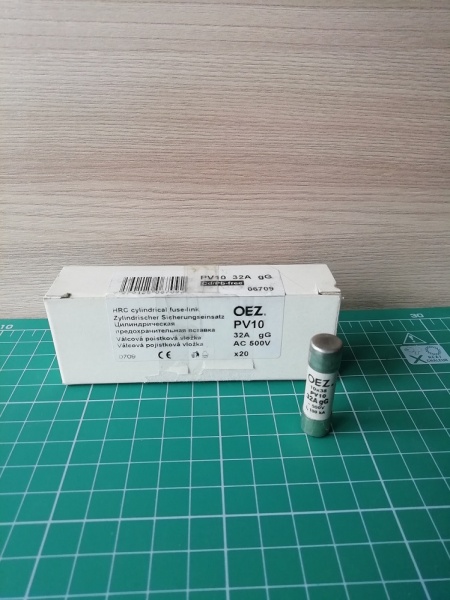 Плавкая вставка PV10 32A gG 10X38  OEZ