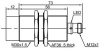 LANBAO LR30XCN40DPOY индуктивный датчик M30x62мм PNP NO Sn=40мм кабель 2м