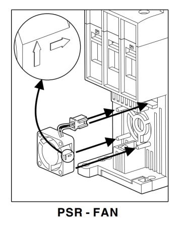 Вентилятор PSR-FAN3-45A для PSR3_PSR45