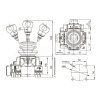 Командоконтроллер (джойстик промышленный) XKBA-35330 аналог Schneider Electric XKBA35330