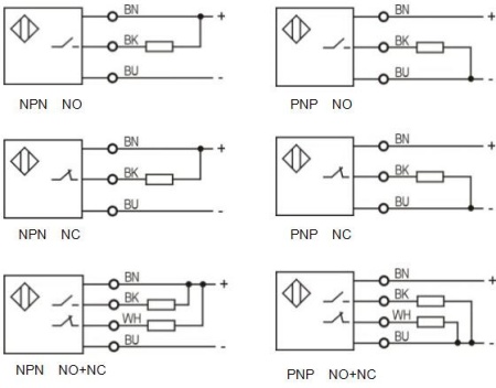 LANBAO CR30SCF10DPR Емкостной датчик 10 мм, 10…30 DC, PNP, NO+NC, заподлицо, PBT, кабель, M30, IP67