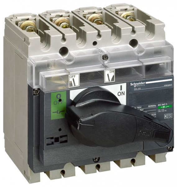 ВЫКЛЮЧАТЕЛЬ-РАЗЪЕДИНИТЕЛЬ INV160 4П