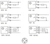 LANBAO PR18GS-DM3DNR-E2 Рефлекторный датчик 3 м, инфракрасный светодиод, NPN, NO+NC, 10…30 DC, PBT,