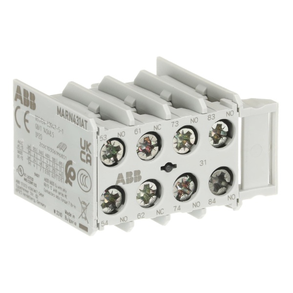 MARN431AT Дополнительный контакт 3NO/1NC винтовой зажим, фронтальный монтаж