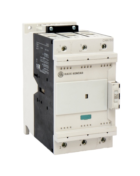 Контактор CNN 150 00 380/400V 50Hz 3P, 150A/(160A по AC-1), 75kW(400VAC), 380/400VAC