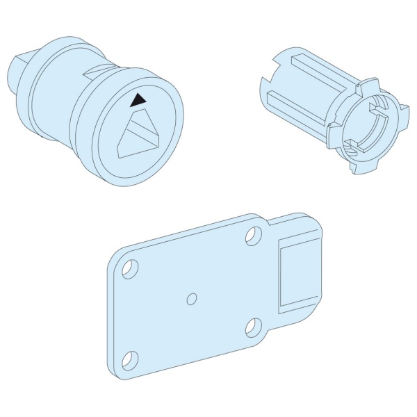 КОМПЛЕКТ ЗАПЧАСТЕЙ ДЛЯ ЗАПИРАНИЯ ДВЕРИ
