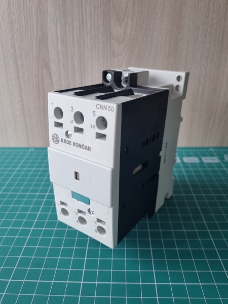 Контактор CNN 50 00 110V 50Hz, 3P, 50A/(85A по AC-1), 22kW(400VAC), 110VAC (605557)