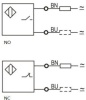 LANBAO LR30XCN22SBCY Индуктивный датчик NC 2-х проводный AC/DC 20-250V кабель 2м
