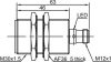 LANBAO LR30XBF10DNOW1-E2 индуктивный датчик M30х63мм NPN NO Sn=10мм разъем M12