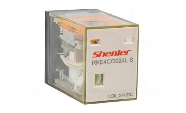 Реле  RKE4CO024LS, 4CO, 5A(250VAC/30VDC), 24VDC, LED, IP62