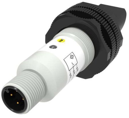 LANBAO PR18GS-DM3DNR-E2 Рефлекторный датчик 3 м, инфракрасный светодиод, NPN, NO+NC, 10…30 DC, PBT,