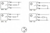 LANBAO LR05AF08DNO-E1 Датчик индуктивный, M5, Sn 0,8 mm, PNP, NO, разъем М8