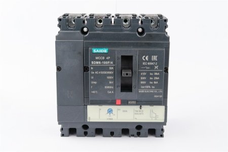Авт. выключатель SDM6-250F 4P, In=250A, TMA Ir=0.8_1In, Ii=5_10In, Icu/Ics=36kA/400V