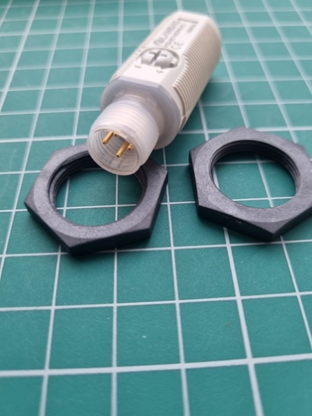 LANBAO PSS-BC100DPB-E2 оптический датчик M18 PNP NO/NC Sn=1м (D-тип) разъем M12