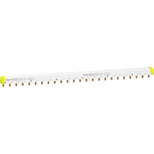 ШИНКА ГРЕБЕНЧАТАЯ 4П (NL1L2L3…) 24 МОД.18ММ 100А РАЗРЕЗАЕМАЯ