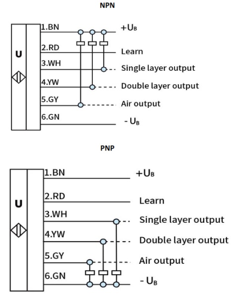 LANBAO UR18-DC60D3NO Ультразвуковой датчик 30-60 мм, 18-30 DC, трехпроводный NPN , NO, однолучевой с